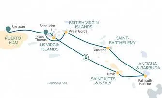 Карта круиза