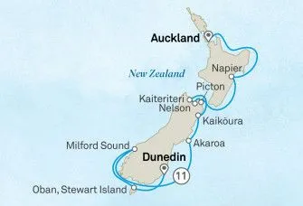 Карта круиза