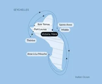 Карта круиза