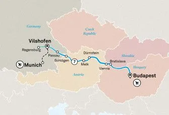 Карта круиза