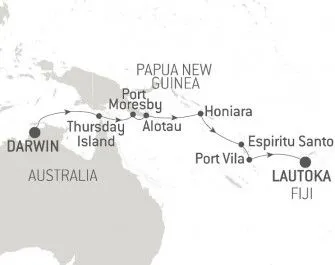 Карта круиза