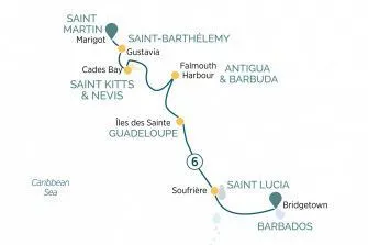 Карта круиза