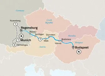 Карта круиза