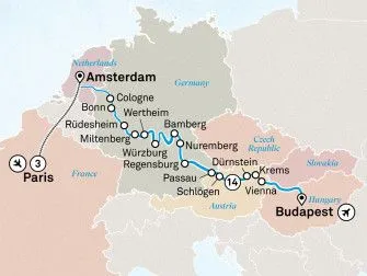 Карта круиза