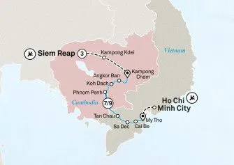 Карта круиза