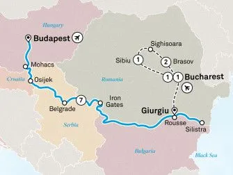 Карта круиза